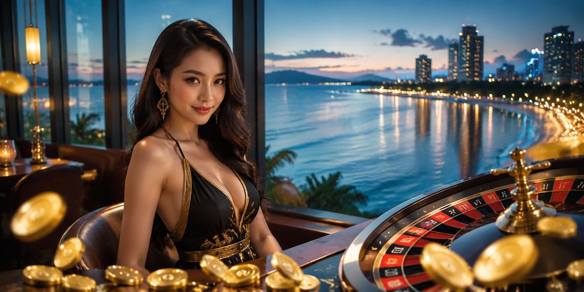 Bàn roulette casino tại Côn Đảo với người chơi đang tham khảo chiến lược và luật chơi